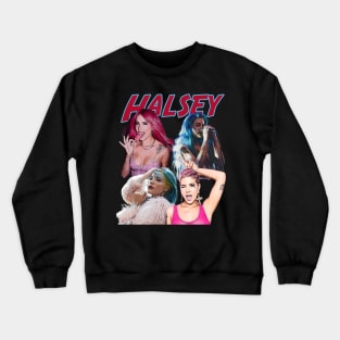 New Americana Legacy Halseys Retro Pop Iconic Couture Fashion Threads Crewneck Sweatshirt